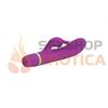 Vibrador con 2 motores y estimulador clitorial